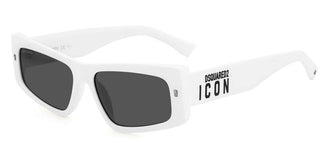 Dsquared2 ICON 0007/S men White Geometric Sunglasses