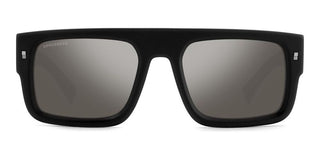Dsquared2 ICON 0008/S men Black Squared Sunglasses