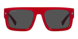 Dsquared2 ICON 0008/S men Red Squared Sunglasses