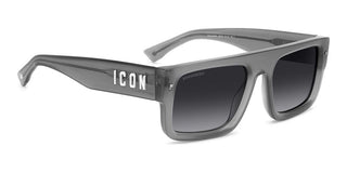Dsquared2 ICON 0008/S men Grey Squared Sunglasses