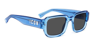 Dsquared2 ICON 0009/S men Blue Squared Sunglasses