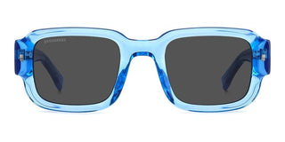 Dsquared2 ICON 0009/S men Blue Squared Sunglasses