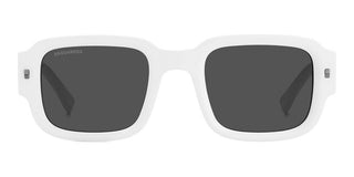 Dsquared2 ICON 0009/S men White Squared Sunglasses