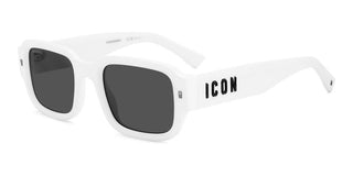 Dsquared2 ICON 0009/S men White Squared Sunglasses