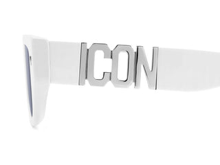 Dsquared2 ICON 0011/S men White Squared Sunglasses