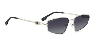 Dsquared2 Icon 0015/s Men Silver Geometric Sunglasses
