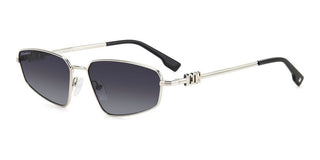 Dsquared2 Icon 0015/s Men Silver Geometric Sunglasses