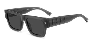 Dsquared2 ICON 0021/S unisex Grey Rectangle Sunglasses