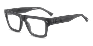 Dsquared2 Icon 0023 Men Grey Squared Eyeglasses
