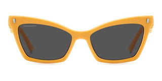Dsquared2 Icon 0026/s Women Yellow Butterfly Sunglasses