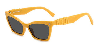 Dsquared2 Icon 0026/s Women Yellow Butterfly Sunglasses