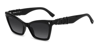 Dsquared2 Icon 0026/s Women Black Butterfly Sunglasses