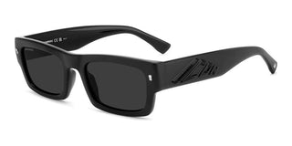 Dsquared2 ICON 0027/S men Black Rectangle Sunglasses