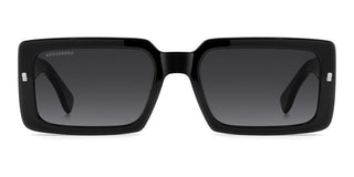 Dsquared2 ICON 0029/S men Black Rectangle Sunglasses