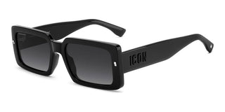 Dsquared2 ICON 0029/S men Black Rectangle Sunglasses