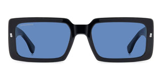 Dsquared2 ICON 0029/S men Black Rectangle Sunglasses
