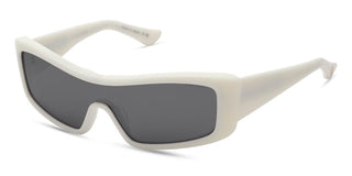 Dita ILAYA unisex White Shield Sunglasses