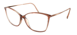 Silhouette ILLUSION LITE 1607 women Brown Cat Eye Eyeglasses
