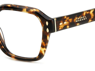 Isabel Marant IM 0111 women Havana Squared Eyeglasses