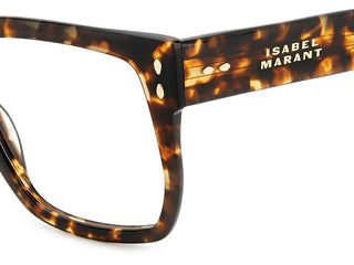Isabel Marant IM 0128 women Havana Squared Eyeglasses