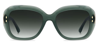Isabel Marant Im 0248/s Women Green Squared Sunglasses