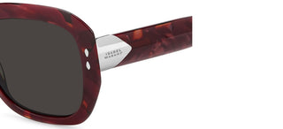 Isabel Marant Im 0248/s Women Red Squared Sunglasses