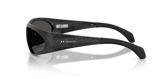 Moncler Inara Me7001 Unisex Black Sports Sunglasses