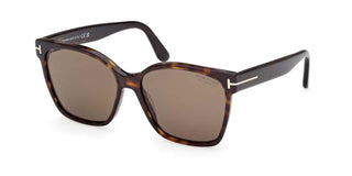 Tom Ford IRIS-02 FT1312 women Havana Butterfly Sunglasses
