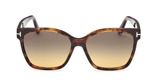 Tom Ford IRIS-02 FT1312 women Havana Butterfly Sunglasses