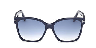 Tom Ford IRIS-02 FT1312 women Blue Butterfly Sunglasses