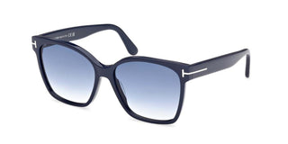 Tom Ford IRIS-02 FT1312 women Blue Butterfly Sunglasses