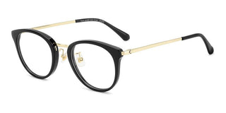 Kate Spade Irma/n/fj Women Black Round Eyeglasses