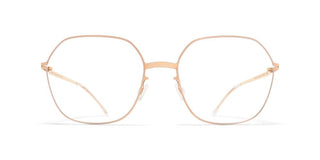 Mykita ISE unisex Gold Geometric Eyeglasses