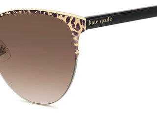 Kate Spade Izara/g/s Women Black Cat Eye Sunglasses