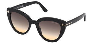 Tom Ford IZZI FT 0845 women Black Cat Eye Sunglasses