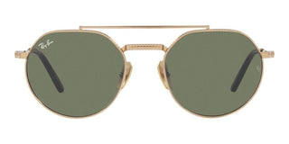 Ray-Ban JACK II TITATIUM RB 8265 unisex Gold Pilot Sunglasses