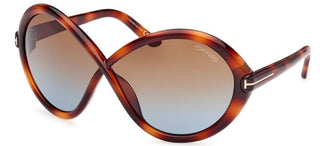 Tom Ford JADA FT 1070 unisex Havana Butterfly Sunglasses