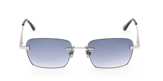 Tom Ford JAKE-02 FT1354 unisex Silver Rectangle Sunglasses