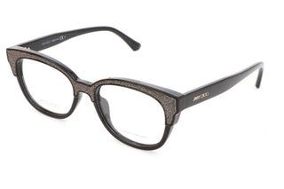 Jimmy Choo Jc177 Women Brown Geometric Eyeglasses