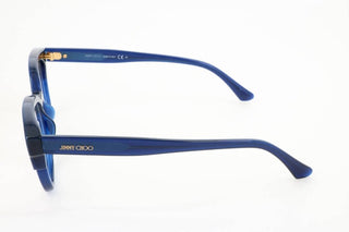 Jimmy Choo Jc177 Women Blue Geometric Eyeglasses