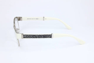 Jimmy Choo Jc180 Women White Geometric Eyeglasses