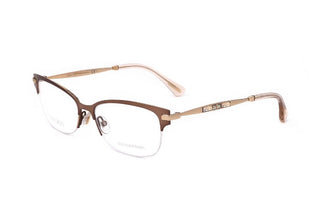 Jimmy Choo Jc182 Women Brown Geometric Eyeglasses