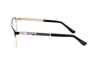 Jimmy Choo Jc192 Women Black Geometric Eyeglasses