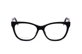 Jimmy Choo Jc201 Women Black Geometric Eyeglasses