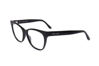 Jimmy Choo Jc201 Women Black Geometric Eyeglasses