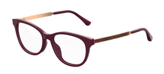 Jimmy Choo JC202 women Red Geometric Eyeglasses