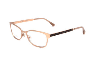 Jimmy Choo JC203 women Rose gold Geometric Eyeglasses