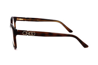 Jimmy Choo JC240 women Havana Geometric Eyeglasses
