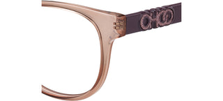 Jimmy Choo Jc241 Women Pink Geometric Eyeglasses