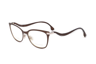 Jimmy Choo JC256 women Brown Geometric Eyeglasses